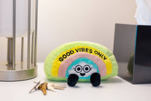 Good Vibes Only Rainbow Plush