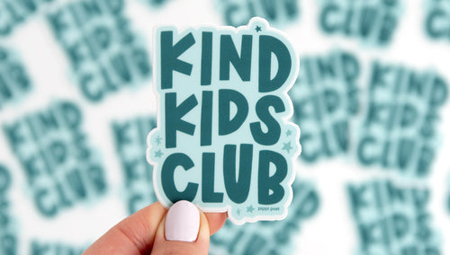 Kind Kids Club Decal Sticker