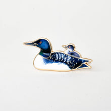 Lake & Loon Enamel Pin