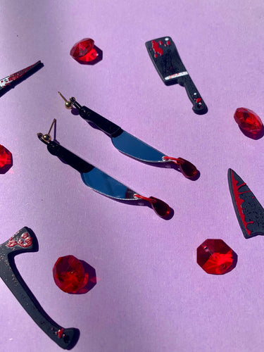 Spooky Knives Earrings