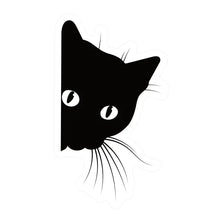 Lurking Kitty Cat Cute Sticker