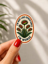 Not Like Other Girls Sticker, Venus Fly Trap