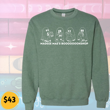 Maggie Mae’s Booooooookshop Ghost Sweatshirts