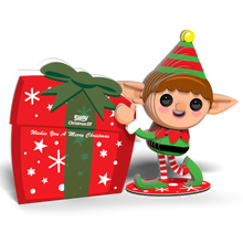 EUGY Christmas Elf 3D Puzzle
