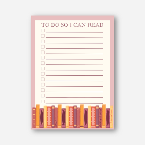 To Do So I Can Read Notepad