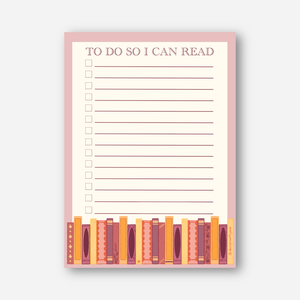 To Do So I Can Read Notepad