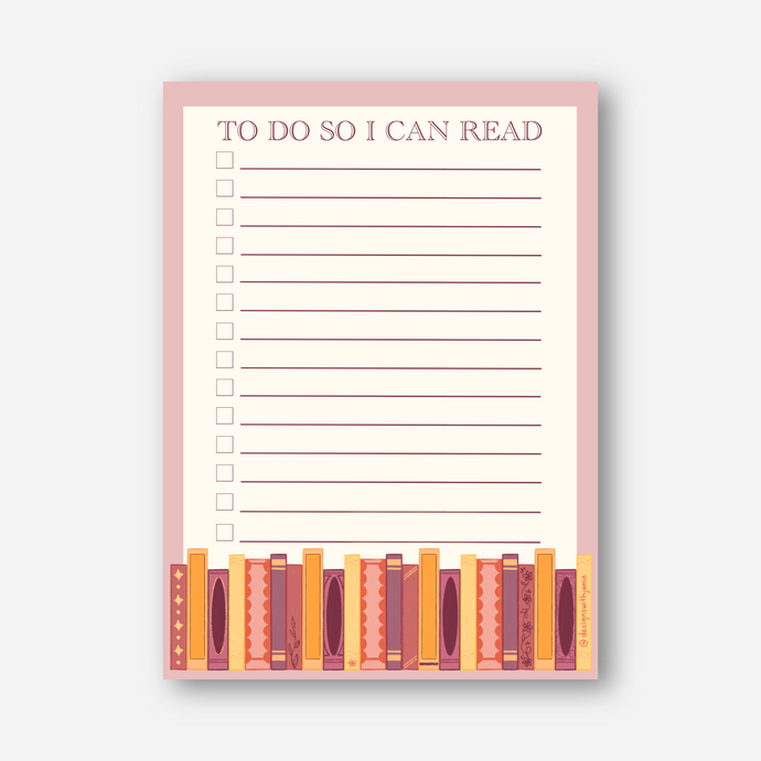 To Do So I Can Read Notepad