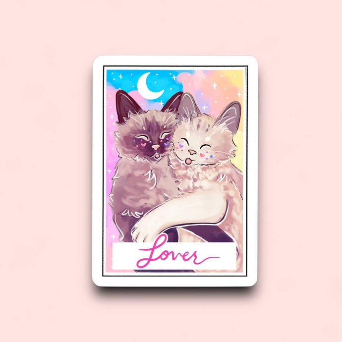 TS Lover Cat Sticker 