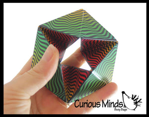 1  Infinity Flip and Fold Optical Illusion Fidget - Magic En