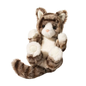 Lil' Baby Gray Striped Kitten Plush