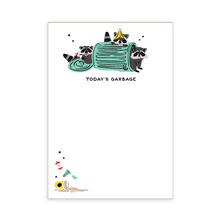 Garbage Raccoons Notepad