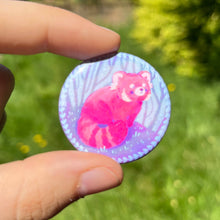 Red Panda 1.5"  Pinback Button