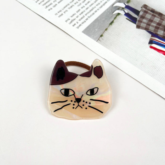 Lovely Cartoon Cat Hair Tie: