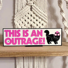DCC Inspired "This is an Outrage!" Light Up Book Nook: No Fairy Lights
