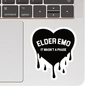 Elder Emo  Vinyl Sticker