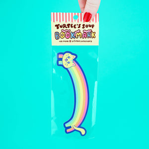 Rainbow Kitty Cat Pride LGBTQ Ally Bookmark