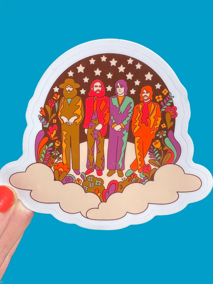 The Beatles STICKER 3 Inch