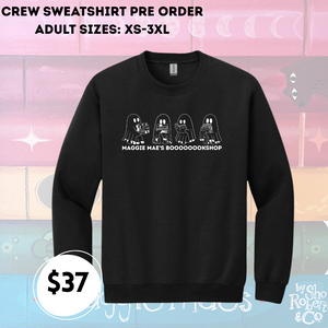Maggie Mae’s Booooooookshop Ghost Apparel Pre Order