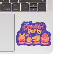 The Crawler Party Vinyl Sticker