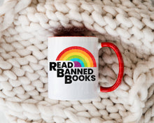 Read Banned Books Red Coffee Mug 