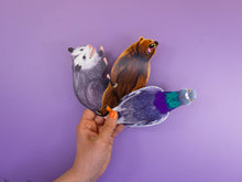 Pigeon Die-Cut Bookmark