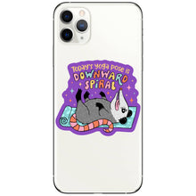 Today's Yoga Pose is Downward Spiral Vinyl Sticker