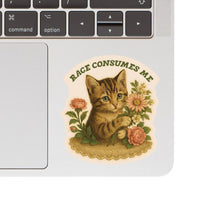 Rage Consumes Me Vinyl Sticker