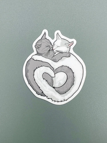 Vinyl Decal - Lover Kitties