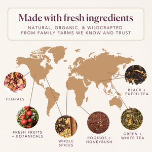 Strawberry Echinacea Immunity Herbal Tea: 1 oz
