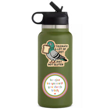 Tolerate a lot of Shit but Gluten High Quality Vinyl Sticker