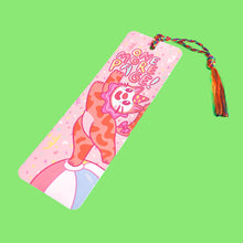 One More Page Clown Cat Reader Gift Bookmark with Tassel