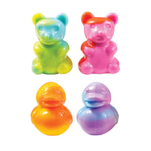 Scented Tie Dyed Squishy Gummy Bear and Duckie