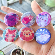 White Moth 1.5"  Pinback Button