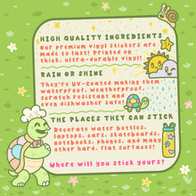 Get Along Little Froggies l Sticker