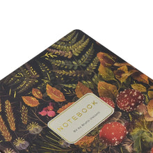 A6 Passport Notebook  - Forest Mushrooms