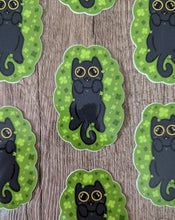 Black Cats are Good Luck - Cute Kitty Vinyl Sticker