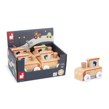 Wooden Train Engine Toy