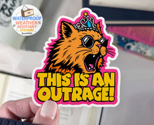 Dungeon Crawler Carl Stickers 3" Princess Donut Quote Decal: This is an Outrage Sticker