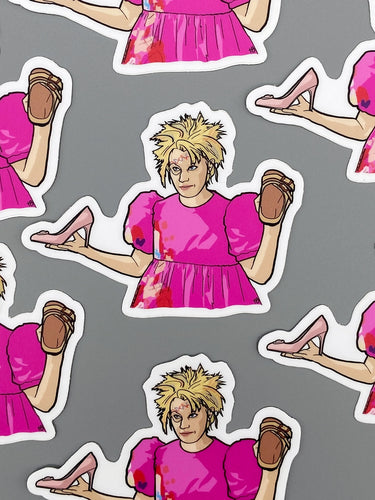 Weird Barbie Sticker