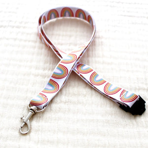 Rainbow Breakaway Lanyard