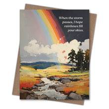 Rainbow Sympathy Card