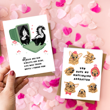 Unblinking Adoration Card: 🌏 Plastic-free Paper Tab