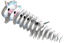 EUGY Unicorn Sky 3D Puzzle