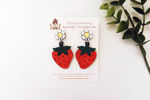 Strawberry Earrings