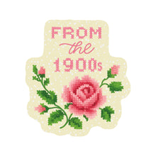 From the 1900s Cross-stitch Sticker