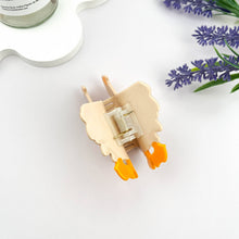 White Goose Acetate  Hair Claw Clip