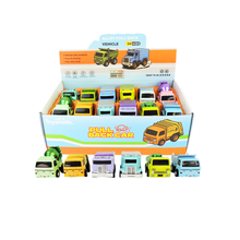 Rollin’ Medium Diecast Pull-Back Metallic Truck