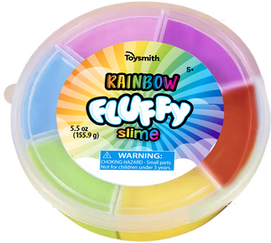 Rainbow Fluffy Slime