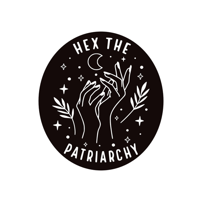 Hex The Patriarchy Viynl Sticker