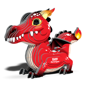 EUGY Red Dragon  3D Puzzle